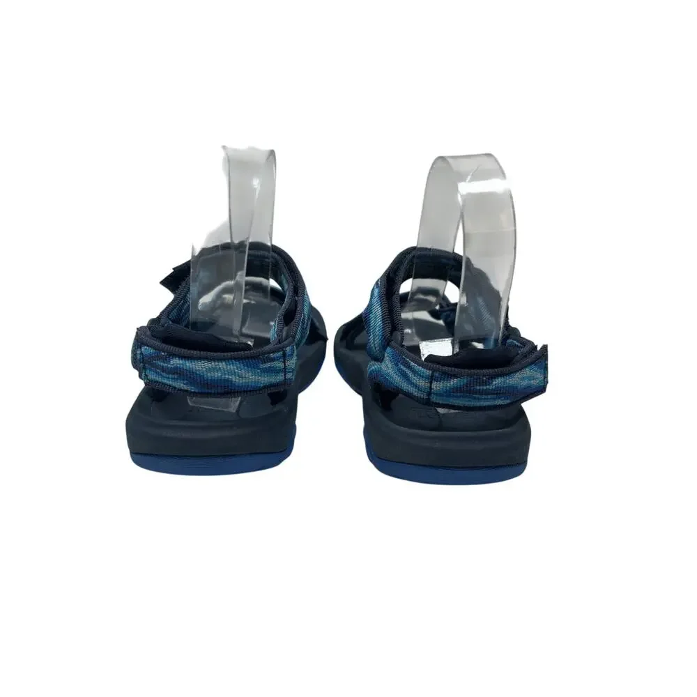 Teva Hurricane XLT 2 Sport Sandals Kids 2 Blue Hook Loop Padded Heel Textured